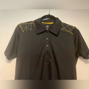 Whiteridge Women’s Ladies Black Golf Shirt Size Small